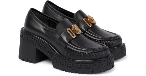 versace oxfords|Women's Versace Loafers & Oxfords .